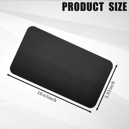Car Dashboard Anti-Slip Mat, Car Dashboard Accessories Multifunctional Non-Slip Rubber Pad, 10.6"×5.9" Adhesive Sticky Dashboard Gripping Mat for Cell Phones, Sunglasses(Leather Texture)