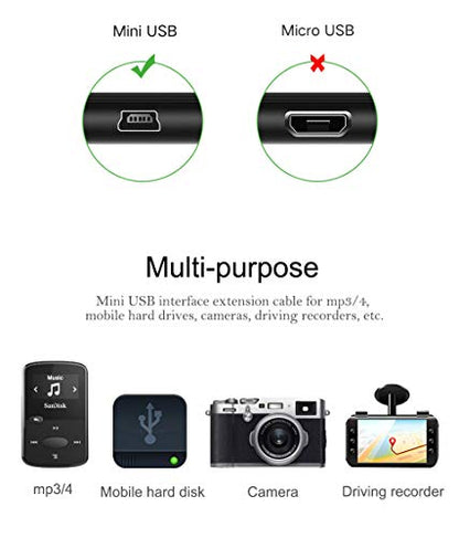 Edge 500 Charging Cable,Forerunner 205 Charger Compatible for Garmin Edge 200 500 510 605 705 800 810 Touring/Touring Plus,Forerunner 205 301 305,Foretrex 301 401 Hiking GPS USB Data Cable