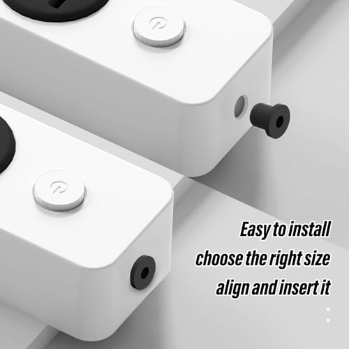 50Pcs 1/8"ID,3/16"DH Rubber Grommets, Top Hat Grommet, Firewall Grommet, Rubber Plugsfor Protecting Wires Cable - size: 1/8"ID,3/16"Drill Hole