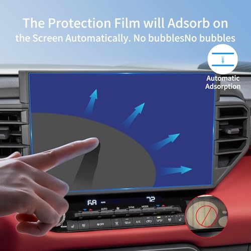 New for Toyota 2026 Tundra Limited 14-Inch Screen Protector Tempered Glass - color: for 23-26 Toyota Tunder 14 Blue