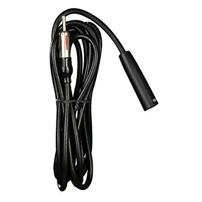 Metra 44-US13 Side/Top Mount Replacement Antenna for AM/FM Bands & Metra 44-EC96 96-Inch Antenna Extension Cable with Capacitor - style: Antenna + Cable with Capacitor