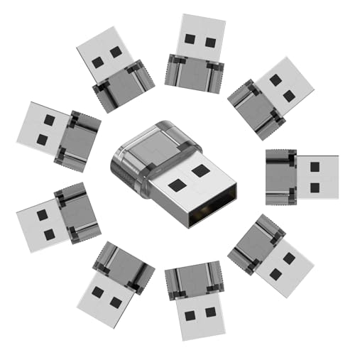 USB-A to USB-C Adapter 10 Pack, USBC Female to A Male OTG Charger, USB to USBC Converter for iPhone 15 Plus Pro Max/Apple Watch Ultra iWatch/AirPods/iPad Air/Car/Galaxy S24 S23 S22 Ultra - color: Blackened, size: 10PCS