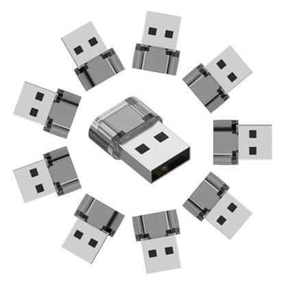 USB-A to USB-C Adapter 10 Pack, USBC Female to A Male OTG Charger, USB to USBC Converter for iPhone 15 Plus Pro Max/Apple Watch Ultra iWatch/AirPods/iPad Air/Car/Galaxy S24 S23 S22 Ultra - color: Blackened, size: 10PCS