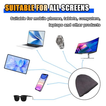 KITUREK Triangle Car Touch Screen Cleaner Cloth, Microfiber Cleaning Pad - style: Triangle