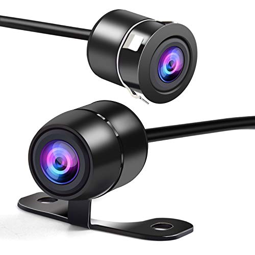 HD Universal Backup Camera, 480p CMOS, 2 Installation Options, Waterproof, 12V, Car Monitor Compatible
