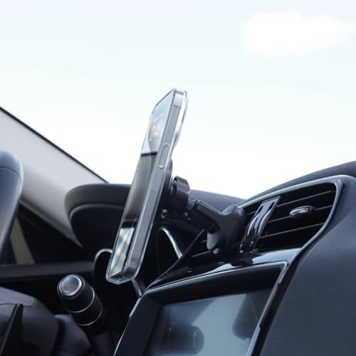 iOttie iTap 3 Magnetic Air Vent Car Mount Phone Holder with Magnetic Ring Adapter. Compatible with iPhone, Samsung Galaxy, Google Pixel, Huawei, LG, and All Qi Compatible Smartphones - style: Air Vent Mount