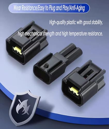 2-Pin Male Female Plug Connector,Waterproof Electrical Connector for Car - size: 2pin plug connector 5pairs