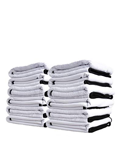 Adam's Polishes Ultra Plush Drying Towel (12 Pack) - size: 12 Pack