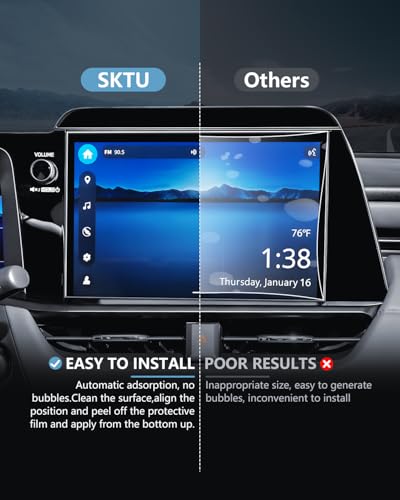 SKTU 2PCS for 2026 Subaru Outback Screen Protector Outback 12.1" for 2026+ Subaru Outback (Premium/Limited/Touring/Wilderness/Limited XT/Touring XT) 12.1-Inch Multimedia System Screen Subaru Outback 2026 Accessories Nano Screen Protective Film [Ultra HD,