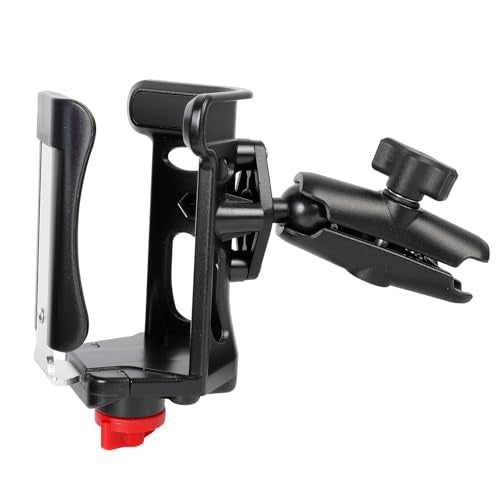 1" Ball Cup Holder with 3.54" Double Socket Arm, Extra Large Adjustable Size Drink Holder for 2.36-3.54" Diameter Bottles, Fits RAM Mounts & Motorcycle/Bike Mount - size: Cup Holder with 3.54" Arm
