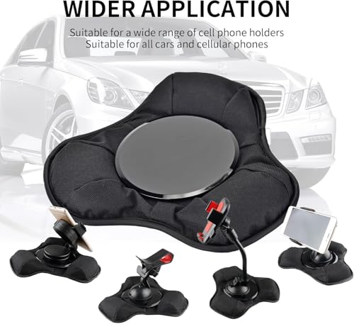 Universal Nonslip Beanbag Dashboard Friction Mount,GPS Dash Mount,Car Mobile Phone Holder Cradles, Compatible with Garmin GPS and Other Portable GPS Navigators All Smartphones