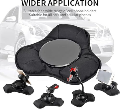 Universal Nonslip Beanbag Dashboard Friction Mount,GPS Dash Mount,Car Mobile Phone Holder Cradles, Compatible with Garmin GPS and Other Portable GPS Navigators All Smartphones