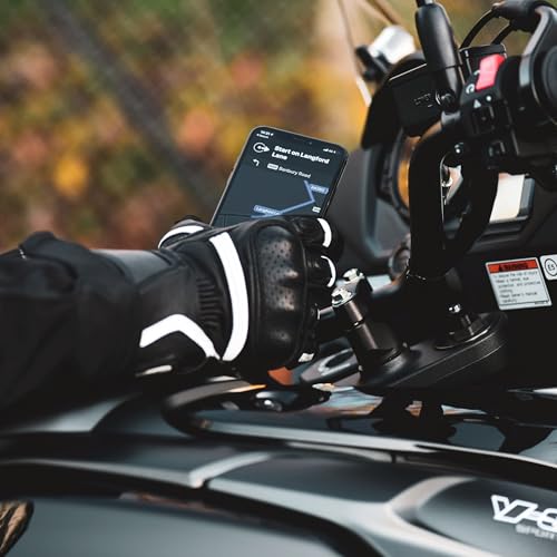 CLIQR Motorcycle Handlebar Clamp - size: Stem Cap Mount