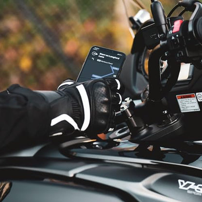 CLIQR Motorcycle Handlebar Clamp - size: Stem Cap Mount