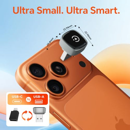 CarPlay Wireless Adapter 2-in-1 for Android Auto