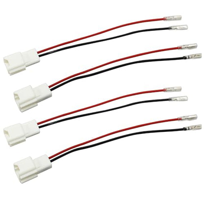 4PCS Car Door Speaker Wiring Harness Adapter Connector Plug Compatible with Nissan Sentra Altima Rogue 2004-2019, Infiniti M35 G35 Q40 G25 QX70 2006-2018