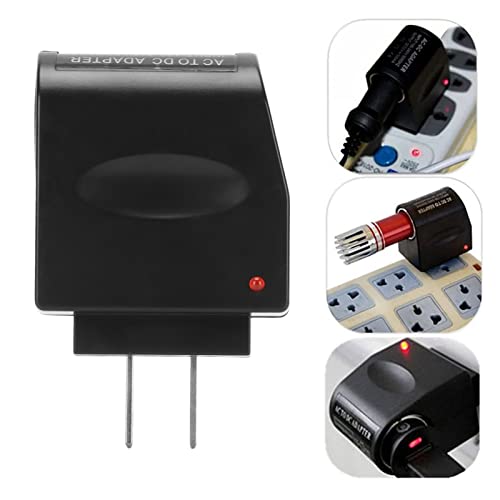 12V 1.5A DC Converter, AC 110V 240V to DC 12V Car Cigarette Lighter Socket Power Adapter, 18W Power Supply Converter Transformer Wall Plug Adapter for Small Car Electronics(U.S. Plug)