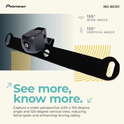 Pioneer ND-BC011 Rear View Backup Camera with Selectable Front View