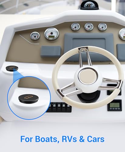 BlueRigger HDMI Waterproof Cable - (3FT, 4K 60Hz, HDMI Panel Mount Socket with Waterproof Dustproof Cap, Male to Female Pass Through, Audio Video Car Dash Adapter) - Compatible with Car, Boat, TV - style: Cable