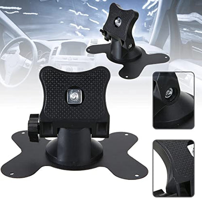 2 Pack Car Monitor Mount Stand Bracket Holder for 7 9 Inch TFT LCD Display Screen 1/4-20 Thread Rear View Desktop Dashboard Install Vehicle Cam Dash Sticky Holder Backup Camera System
