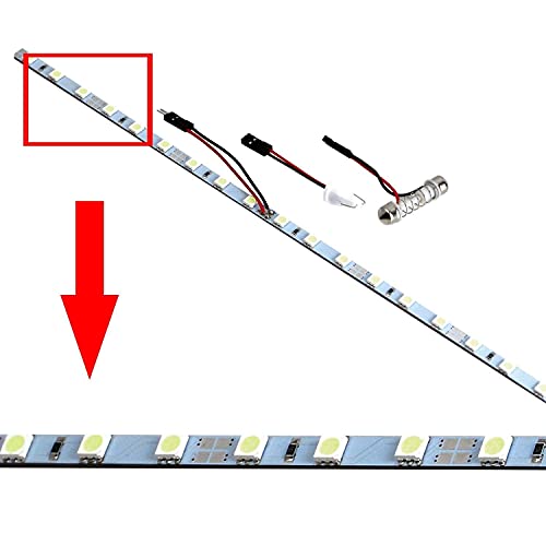 iJDMTOY 18-SMD-5050 LED Strip Light Compatible with Car Trunk Cargo Area or Interior Illumination, Emerald Green - style: Emerald Green