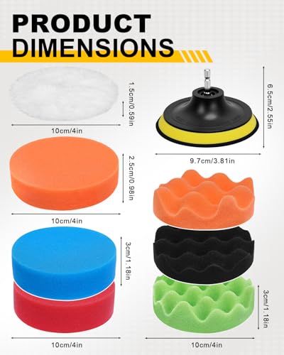Eraser Wheel, Decal Removal Tool, Adhesive Remover Wheel - color: 17PCS Decal Removal Rubber Wheel Tool Kit