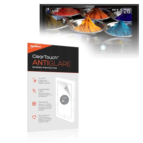 BoxWave Screen Protector Compatible with Kenwood Excelon DDX9906XR - ClearTouch Anti-Glare (2-Pack), Anti-Fingerprint Matte Film Skin - size: Anti-Glare (2-Pack)