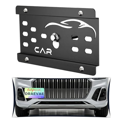 No Drill License Plate Bracket Fits Audi Q5 2021-2025/SQ5 2021-2025