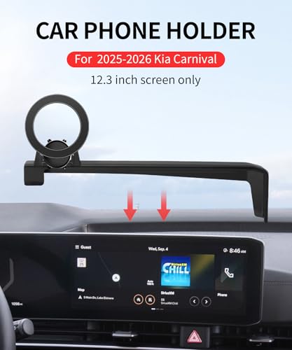 Car Phone Holder for Kia Carnival 2025 2026 Magsafe Mount Accessories - size: for 2025-2026 Carnival