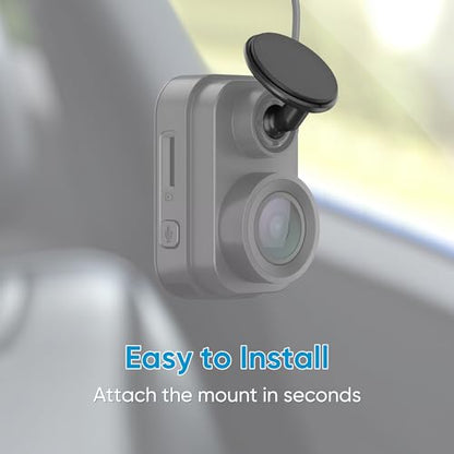 6PCS Low Profile Adhesive Mounts for Garmin Dash Cam Use – Mini 2, Mini 3, 45 to 67W, Tandem, X110/X210/X310, Speak/Speak Plus Compatible Sticky Mounts
