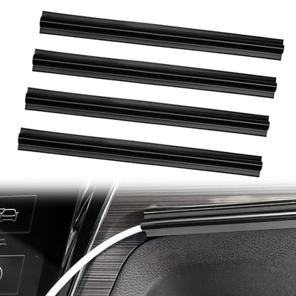4pcs Cover Line Sleeve Cable Organizers Concealed Wire, USB Video Audio Network Cables Sleeve Organizer, Auto Flexible Line Cable Organizers Split Sleeves for USB, Automotive Power Cord Cover