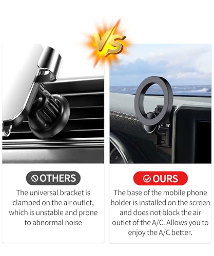 Car Phone Holder for Mercedes-Benz GLC 2016-2019, C-Class 15-18, 7" Screen - size: for 16-19 GLC & 15-18 C-Class(7-Inch only)