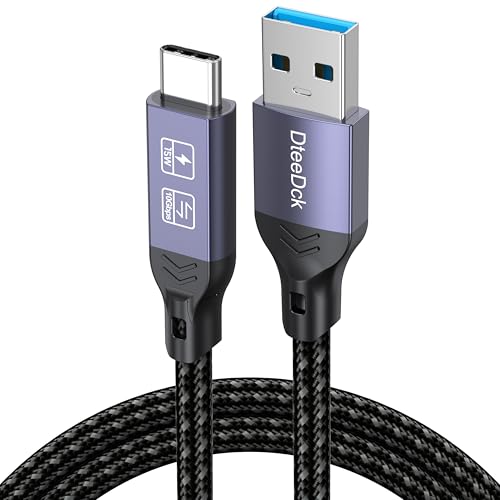 Android Auto Cable 3ft for Car CarPlay, USBA to USBC 10Gbps Data 15W Charge - size: 3 Feet