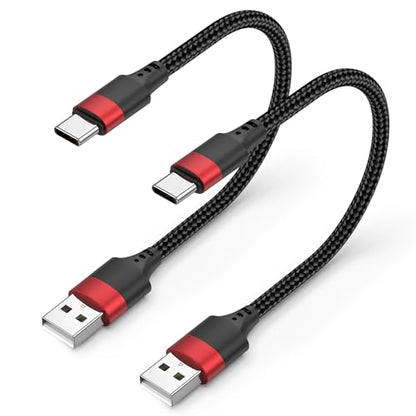 Bkduice 2Pack 6 inch Short USB C Cable Fast Charging - size: 6 inch