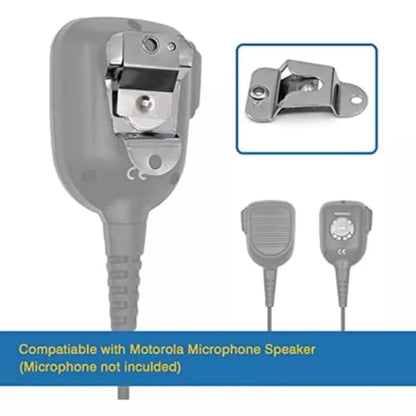 2Pack Microphone Clip CB Mic Holder CB Mic Hanger Microphone Clips
