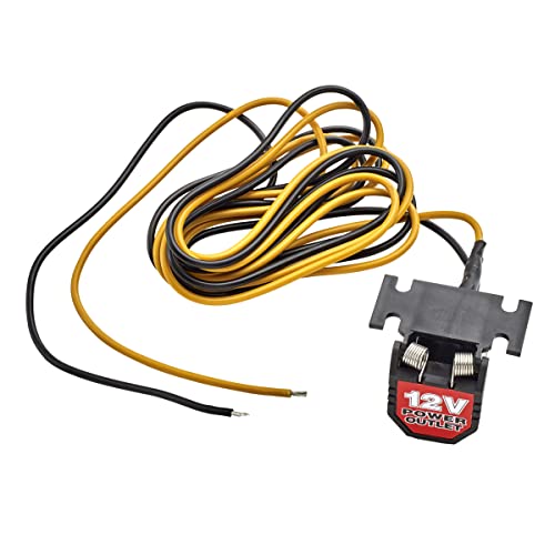 RoadPro RPPS-16ES 12-volt Auxiliary Power Port or Outlet , Black