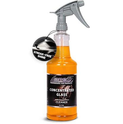 LANE'S Concentrated Auto Glass Cleaner for Cars | 32oz (Pack of 1) - size: 32 Fl Oz (Pack of 1)