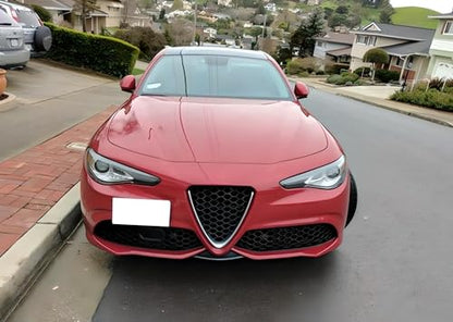 iJDMTOY Tow Hook License Plate Mounting Kit for Alfa Romeo Giulia