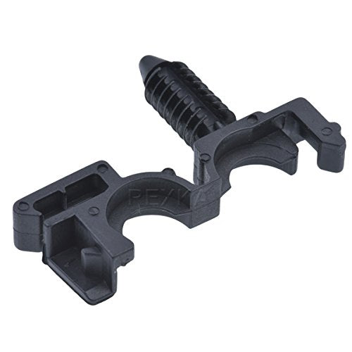 Rexka 20pcs Wire Cable Loom Routing Retainer Clip I.D. 1/4" O.D. 3/8" Compatible with GM 12040984 - size: 3/8" OD 1/4" ID
