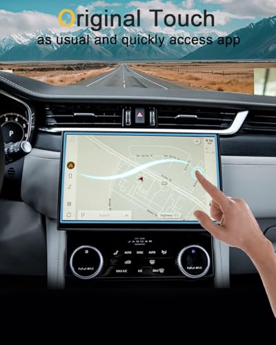 Screen Protector for Jaguar F-pace 2021-2026 Accessories 11.4 inch - size: for F pace 11.4 inch