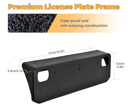 Front License Plate Frame for Toyota 4Runner 2014-2024 - size: For Toyota 4Runner