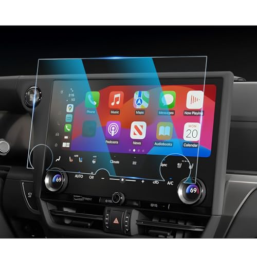 CDEFG For 2024 2025 2026 Lexus GX 550 Screen Protector - 14 Inch 9H HD Tempered Glass - GX550 (Premium/Luxury/Overtrail) Touchscreen Accessories - color: Lexus GX 14 Inch Glossy