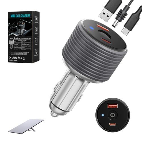 60W Starlink Mini Car Adapter, 24V Step Up Converter, Dual USB & DC Ports