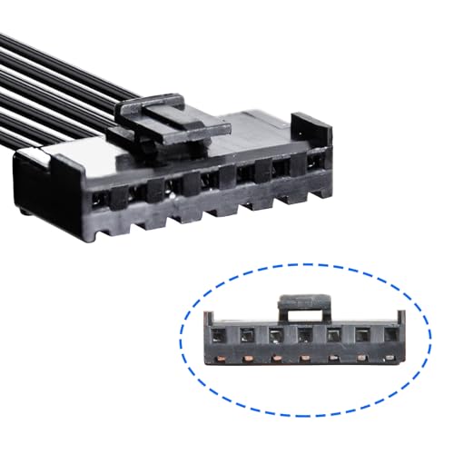 Dashcam Power Adapter 7 Pin Custom for Chevy, Ford, Honda, Lexus, Mitsubishi, Nissan, Toyota and more, Hide The Wires,GPS Radar Mirror Camera Dash Cam Adapter Cable, Connects to Rearview Mirror