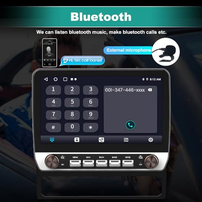 Android 13 Car Radio for Toyota Tacoma (2005-2015) - size: 10.1" 2GB RAM 64GB ROM