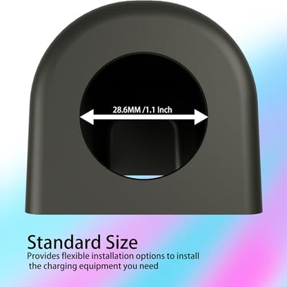12V USB Charger Tent Panel Plastic Housing 2 PCS 1 Hole for USB Socket, DAMAVO Multiple Function Car DIY Accessories Boat ATV RV Marine 12V Socket Power Outlet for Cigarette Lighter Power Socket