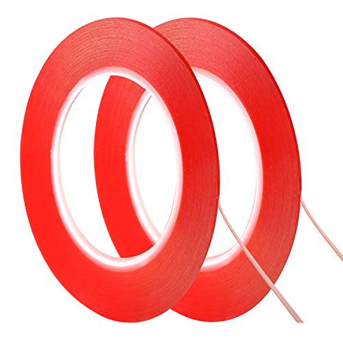 Kaisiking 2mm / 3mm x 25M Phone Repair Tape LCD Touch Screen Repair Tape - size: 2pcs (2mm+3mm)