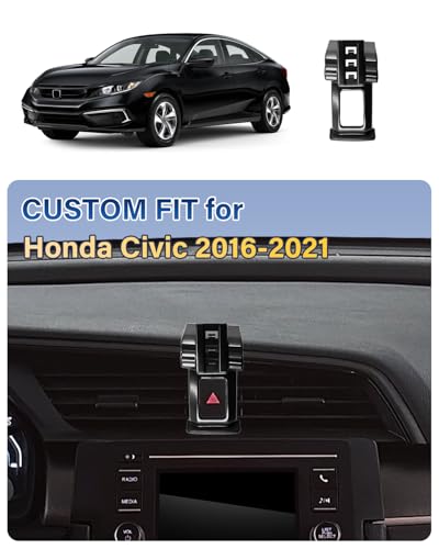 SKYLOTEC Magnetic Phone Holder for Honda Civic 10th Gen 2016-2021 - color: Magnetic, size: Civic 2016-2021