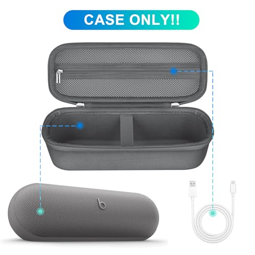 BOVKE Case for Beats Pill/Beats Pill x Kim Kardashian Bluetooth Speaker - color: Gray+Gray