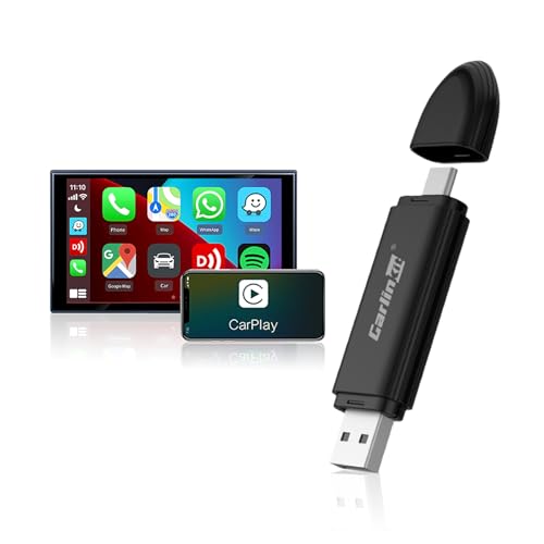 Carlinkit Wireless CarPlay Adapter MiNi SE for iPhone & Wired CarPlay Cars - color: Black